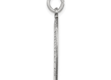 Sterling Silver Antiqued St. Christopher Basketball Medal (Style QC3567)