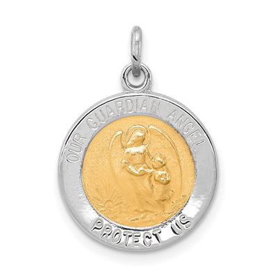 Sterling silver guardian angel pendants & charm