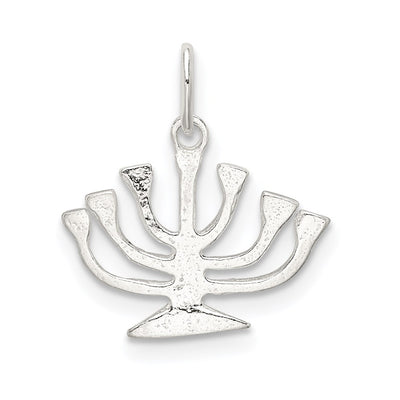 Sterling Silver Menorah Charm