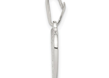 Sterling Silver Heart Pendant (Style QC3736)