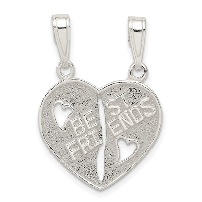 Sterling silver heart pendants & charm
