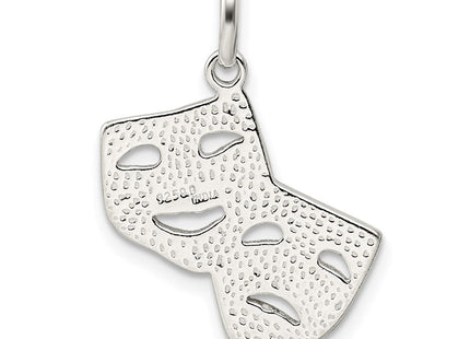 Sterling Silver Comedy/tragedy Charm (Style QC3773)