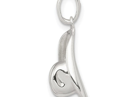 Sterling Silver Cowboy Hat Charm (Style QC3844)