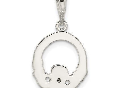 Sterling silver claddagh charm, further view