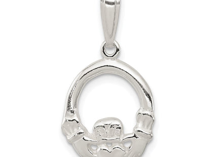 Sterling silver claddagh charm