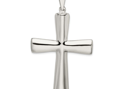 Sterling silver cross pendant, further view