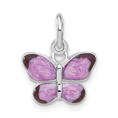 Sterling silver butterfly pendants & charm