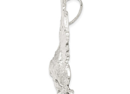 Sterling silver pendant, alternate view