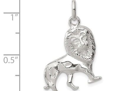 Sterling Silver Lion Charm (Style QC4072)