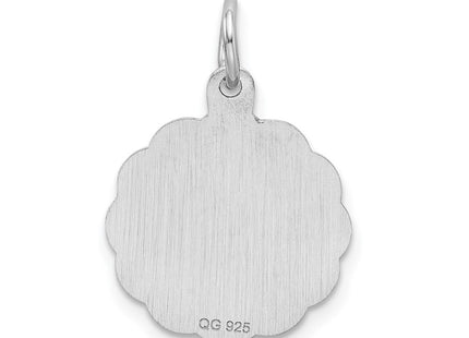 Sterling Silver Pendants Style QC4161W - Classique Jewelry Inc.