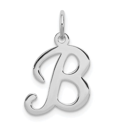 Sterling silver initial bracelet