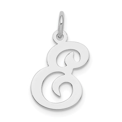 Sterling silver initial bracelet