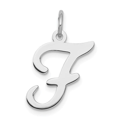 Sterling silver initial bracelet