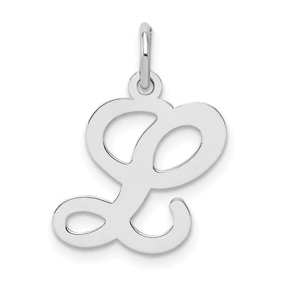 Sterling silver initial bracelet