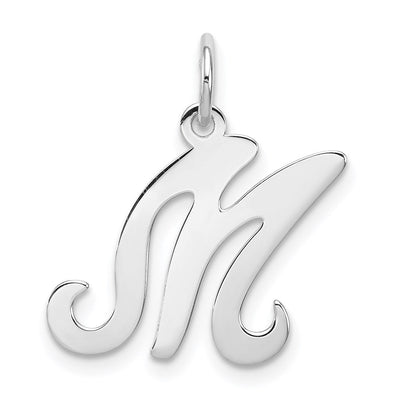 Sterling silver initial bracelet