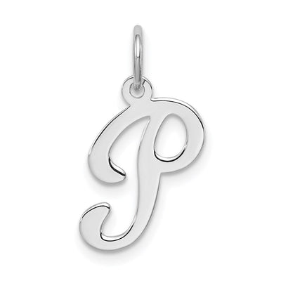 Sterling silver initial bracelet