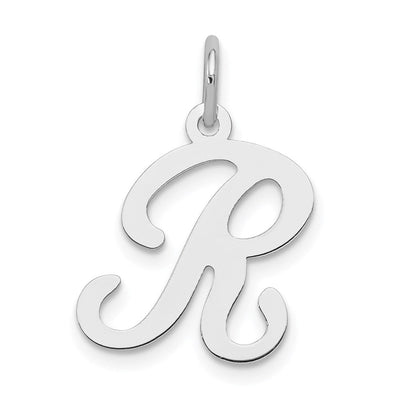 Sterling silver initial bracelet