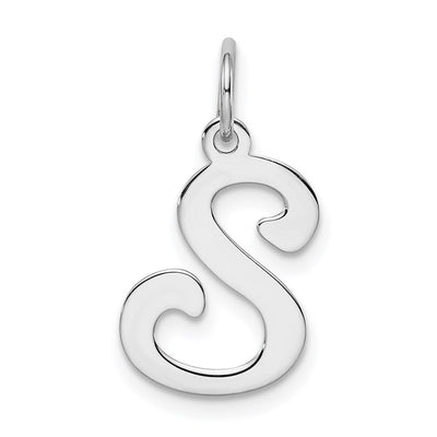 Sterling silver initial bracelet