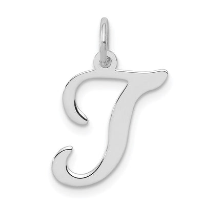 Sterling silver initial bracelet