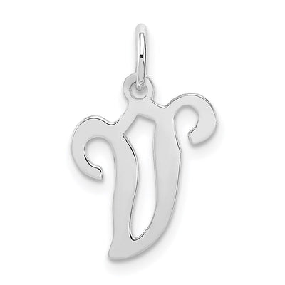 Sterling silver initial bracelet