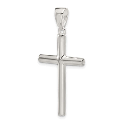 Sterling Silver Cross Pendant, 44 x 23mm