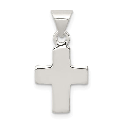 Sterling silver cross pendant