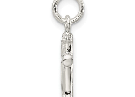 Sterling Silver Cross Charm (Style QC4273)