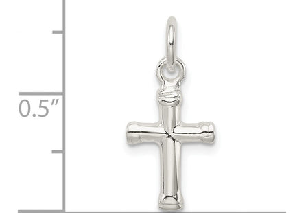 Sterling Silver Cross Charm (Style QC4273)