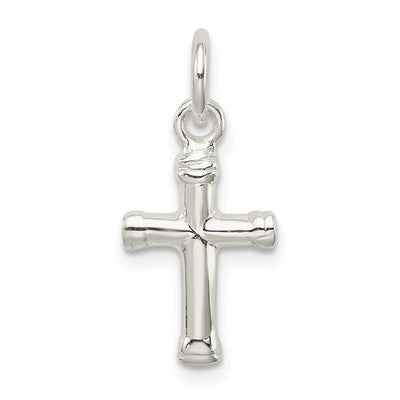 Sterling silver cross charm