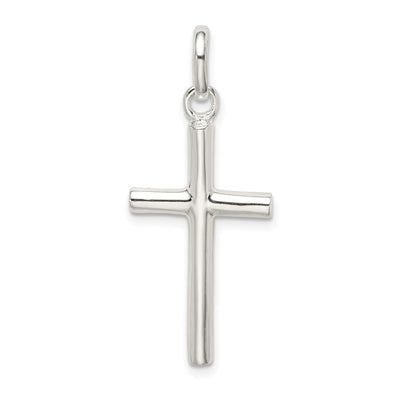 Sterling Silver Latin Cross Pendant, 33 x 15mm