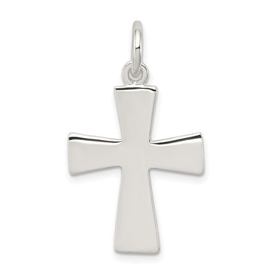 Sterling silver cross charm