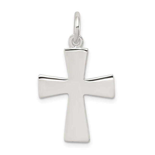 Sterling silver cross charm