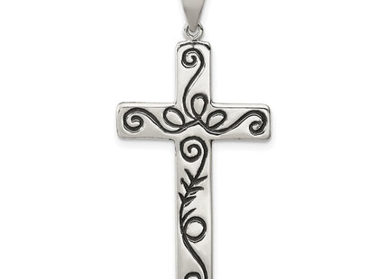 Sterling Silver Latin Cross Pendant (Style QC4282)