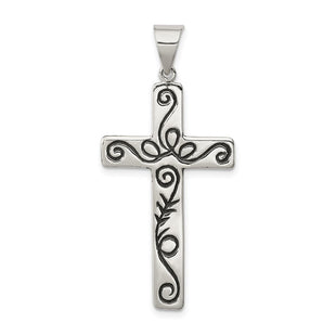 Sterling Silver Latin Cross Pendant (Style QC4282)