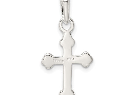 Sterling silver cross pendant, further view