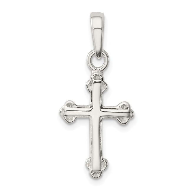 Sterling silver cross pendant
