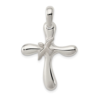 Sterling silver cross pendant