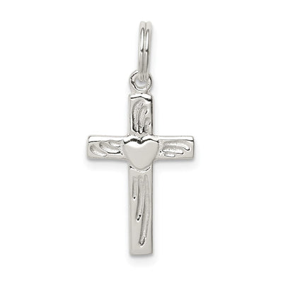 Sterling silver cross charm