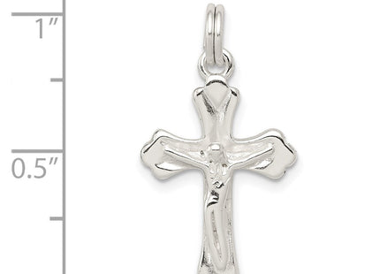 Sterling Silver Crucifix Charm (Style QC4371)