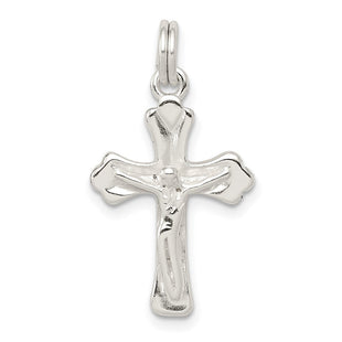Sterling Silver Crucifix Charm (Style QC4371)