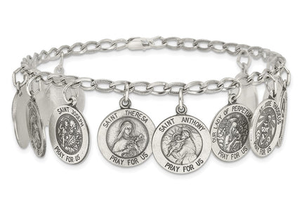 Sterling Silver Bracelets Style QC4383 - Classique Jewelry Inc.