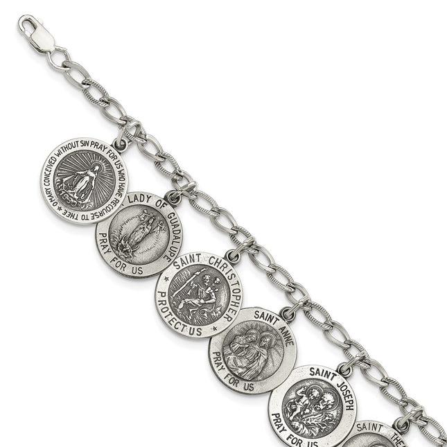 Sterling Silver Bracelets Style QC4383 - Classique Jewelry Inc.