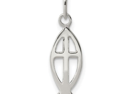 Sterling silver cross charm