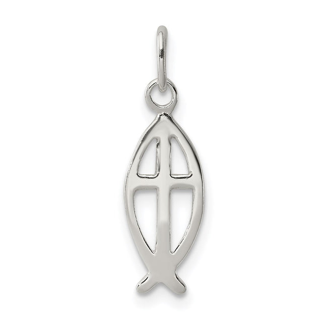 Sterling silver cross charm