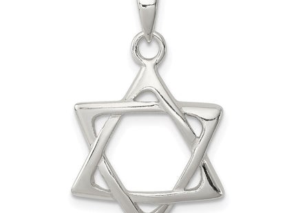 Sterling silver star pendant