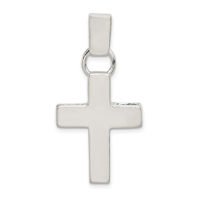 Sterling silver cross pendant