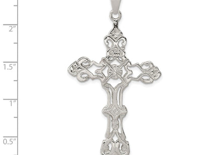 Sterling Silver INRI Cross Pendant (Style QC481)