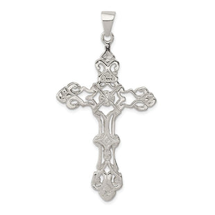 Sterling Silver INRI Cross Pendant (Style QC481)