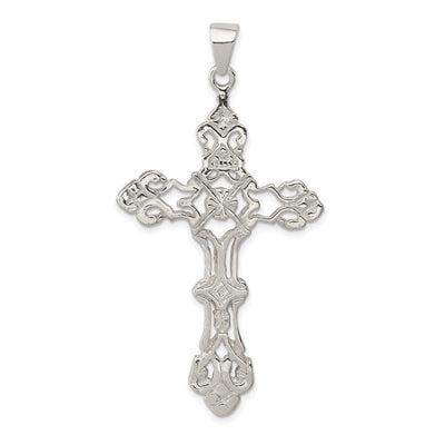 Sterling silver cross pendant