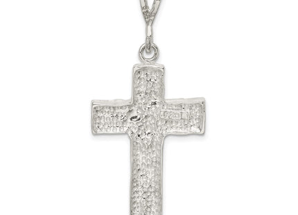Sterling silver cross pendant, further view